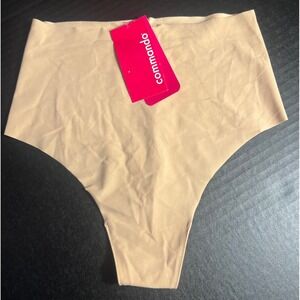 Commando Woman's‎ Classic High Rise Thong Beige Size XS/S